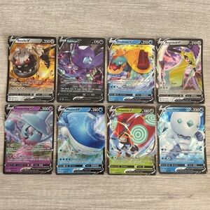 Set of 8 Pokemon V Cards
